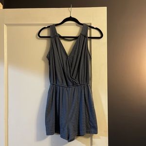 Blue Romper - size small